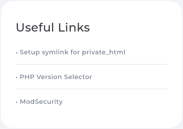Setup private_html