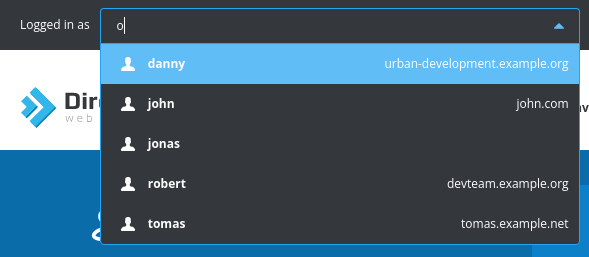 Master login search