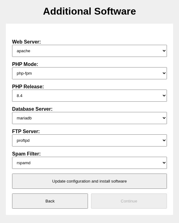 Installer - Step 2